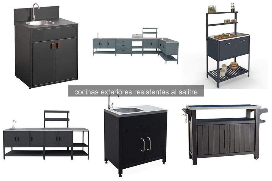 Ventajas de Cocinas Exteriores Resistentes al Salitre