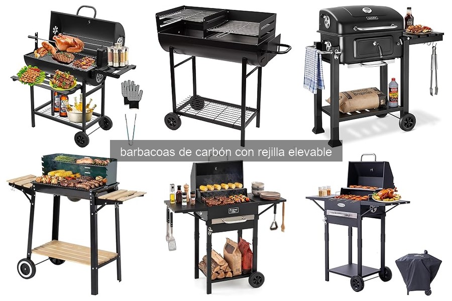Ventajas de las barbacoas de carbón con rejilla elevable