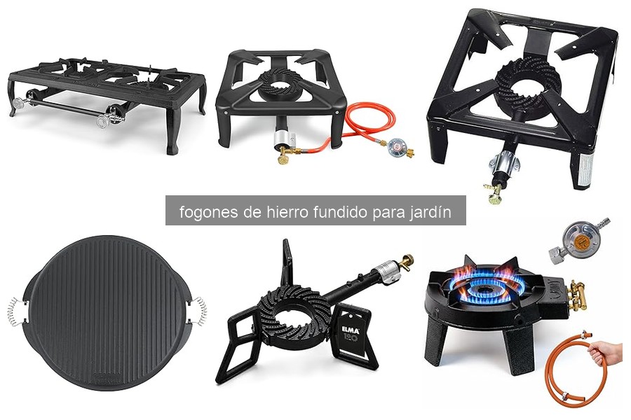 Ventajas de los fogones de hierro fundido para jardín