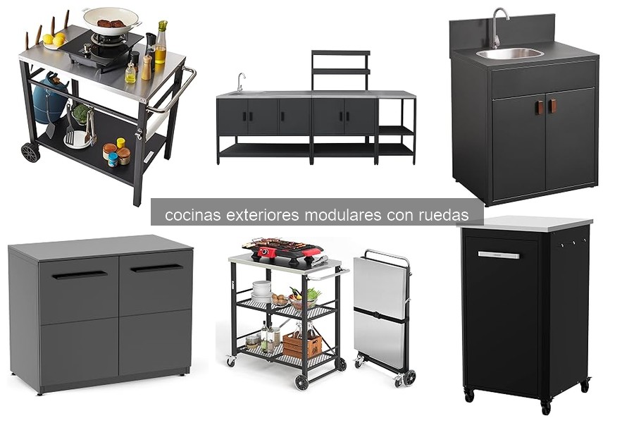 Ventajas y Desventajas de Cocinas Exteriores Modulares con Ruedas