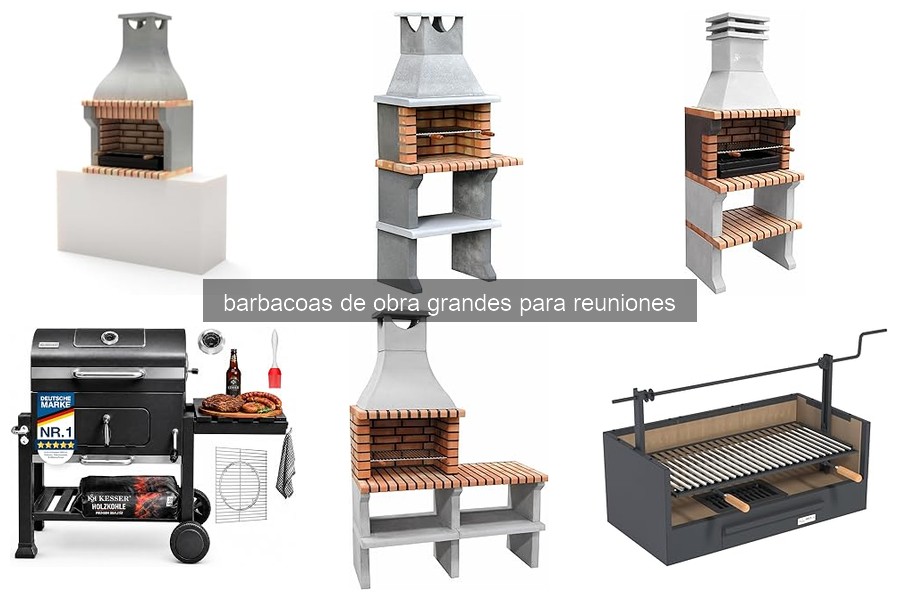 Ventajas y desventajas de las barbacoas de obra grandes